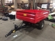Solo Axle Tractor Trailer, remolque hidráulico de la descarga de la granja; Caja Tipper Trailer For Farm Transporting de 2 ruedas proveedor